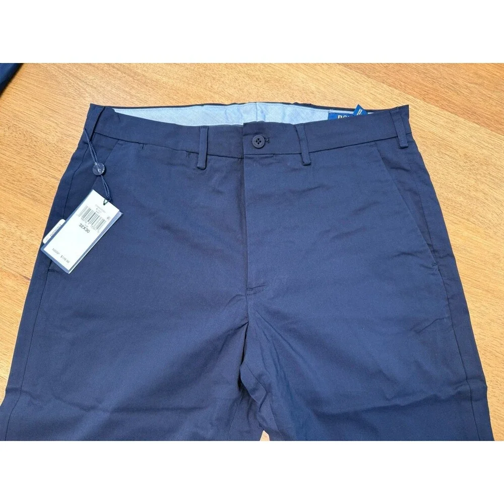 Polo Ralph Lauren US Open Tennis Golf Pants Mens 32x30 Blue Straight Leg Chinos